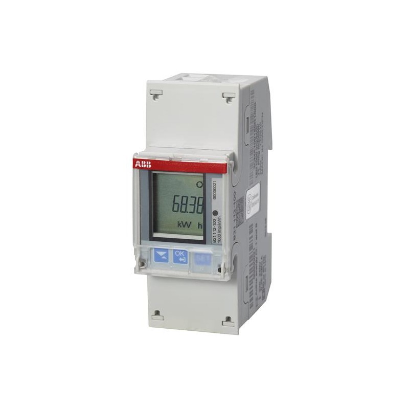 ABB B21 113-100 kWh-meter (M-bus) - 1fase - 5(65)A