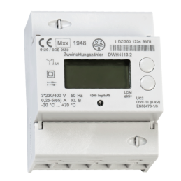 DZG DWH4113 kWh-meter (RS485/Modbus) - 3fase - 5(65)A